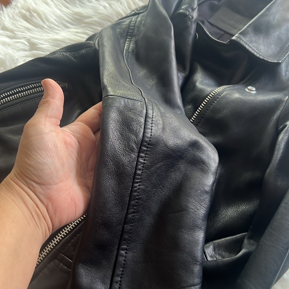 All Saints Leather jacket - Picture 5 of 7
